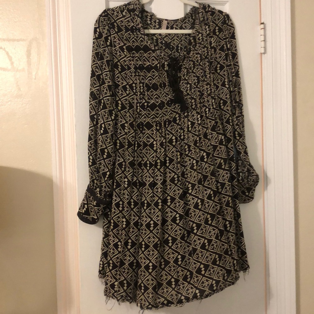 Free people boho printed dress